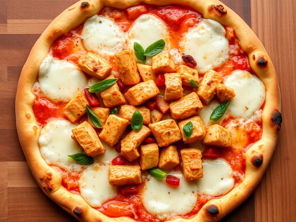 Chicken Pataka Pizza
